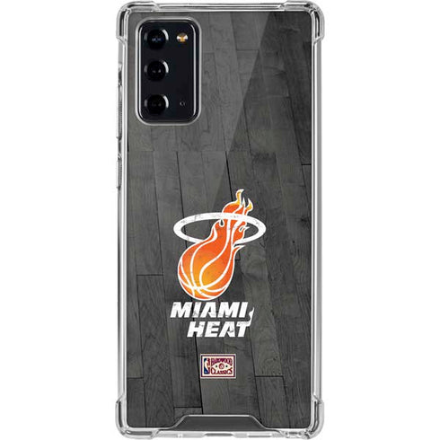 NBA Miami Heat Hardwood Classics Galaxy Note20 5G Clear Case