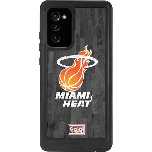 NBA Miami Heat Hardwood Classics Galaxy Note20 5G Waterproof Case
