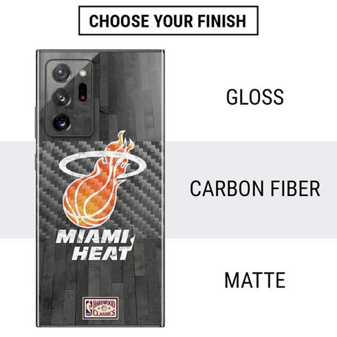 NBA Miami Heat Hardwood Classics Galaxy Note20 Ultra 5G Skin