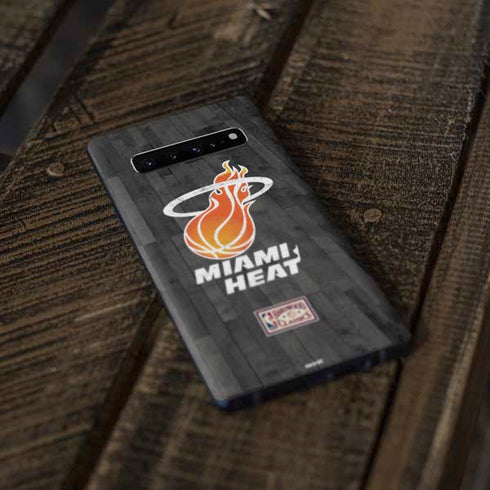 NBA Miami Heat Hardwood Classics Galaxy S10 Skin