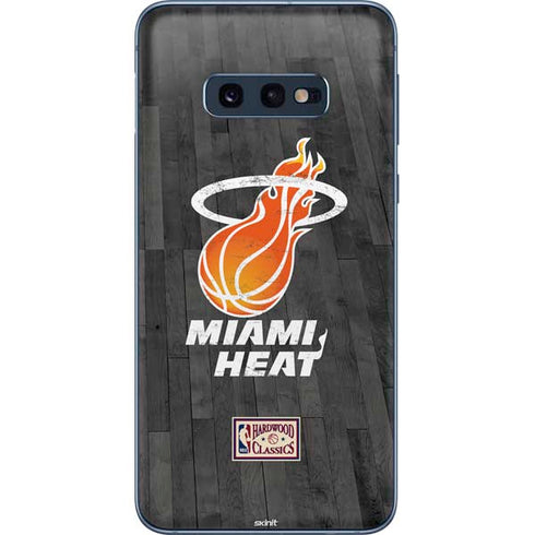 NBA Miami Heat Hardwood Classics Galaxy S10e Skin