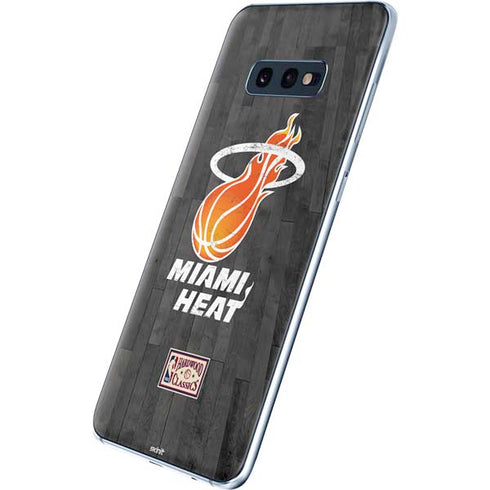 NBA Miami Heat Hardwood Classics Galaxy S10e Skin