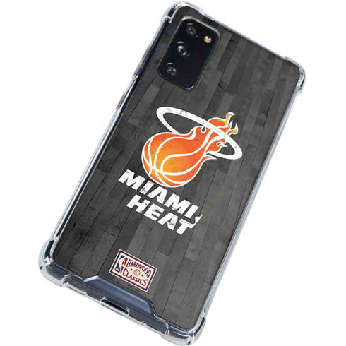 NBA Miami Heat Hardwood Classics Galaxy S20 FE Clear Case