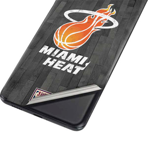 NBA Miami Heat Hardwood Classics Galaxy S21 Ultra 5G Skin
