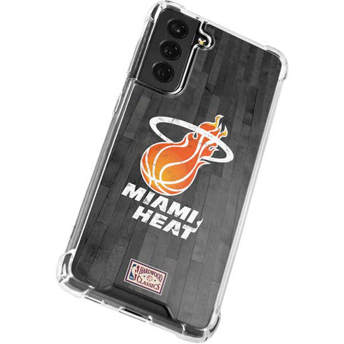 NBA Miami Heat Hardwood Classics Galaxy S22 Clear Case