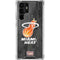 NBA Miami Heat Hardwood Classics Galaxy S22 Ultra Clear Case