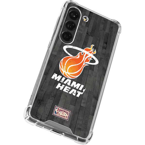NBA Miami Heat Hardwood Classics Galaxy S23 Clear Case
