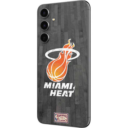 NBA Miami Heat Hardwood Classics Galaxy S23 FE Skin