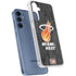 NBA Miami Heat Hardwood Classics Galaxy S24 Clear Case