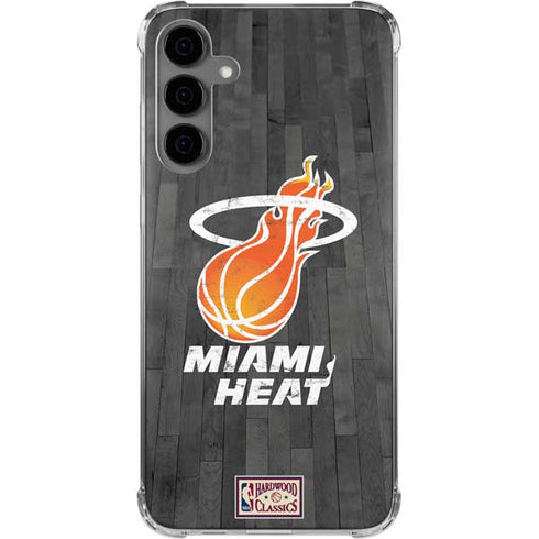NBA Miami Heat Hardwood Classics Galaxy S24 Plus Clear Case