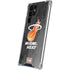 NBA Miami Heat Hardwood Classics Galaxy S24 Ultra Clear Case