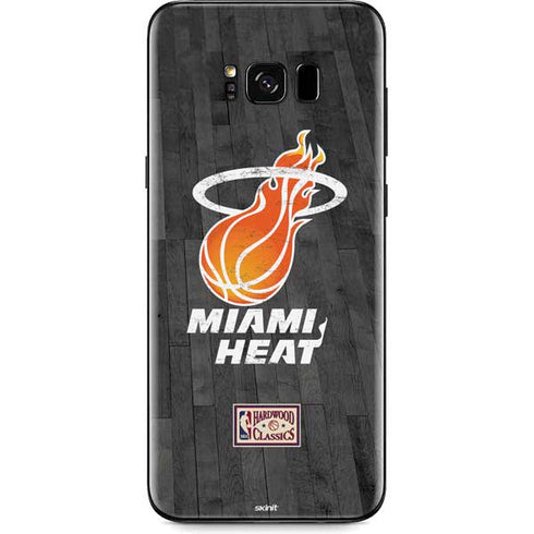 NBA Miami Heat Hardwood Classics Galaxy S8 Plus Skin