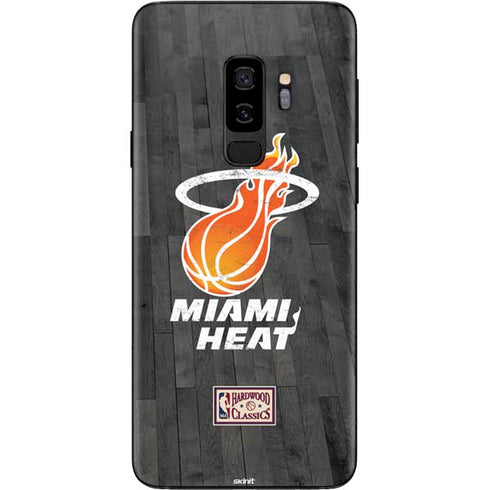 NBA Miami Heat Hardwood Classics Galaxy S9 Plus Skin