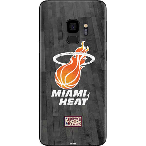 NBA Miami Heat Hardwood Classics Galaxy S9 Skin