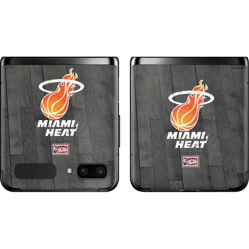 NBA Miami Heat Hardwood Classics Galaxy Z Flip Skin