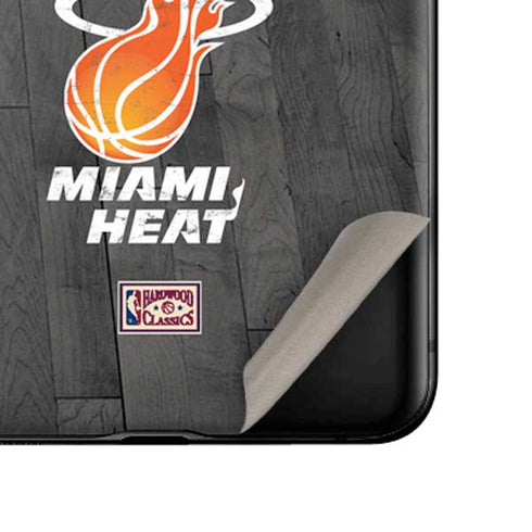 NBA Miami Heat Hardwood Classics Galaxy Z Flip Skin