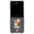 NBA Miami Heat Hardwood Classics Galaxy Z Flip5 5G Clear Case