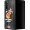NBA Miami Heat Hardwood Classics Galaxy Z Fold3 5G Skin