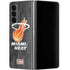 NBA Miami Heat Hardwood Classics Galaxy Z Fold4 5G Skin