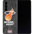 NBA Miami Heat Hardwood Classics Galaxy Z Fold4 5G Skin