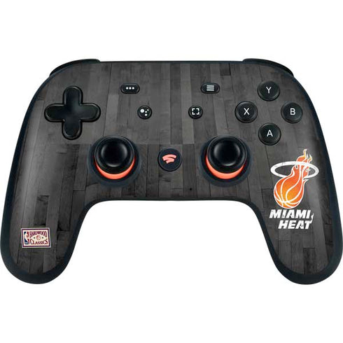 NBA Miami Heat Hardwood Classics Google Stadia Controller Skin