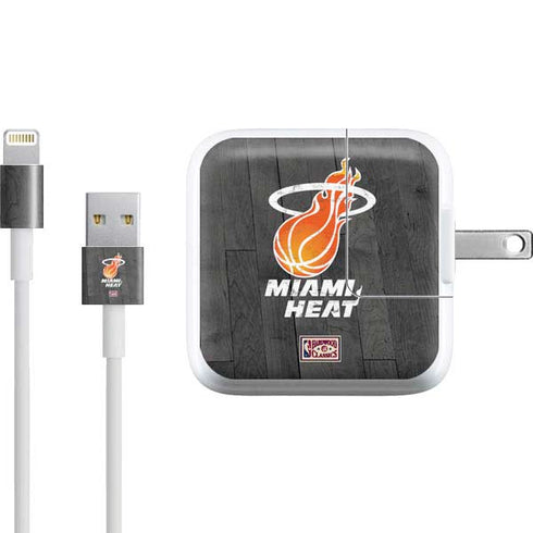 NBA Miami Heat Hardwood Classics iPad Charger (10W USB) Skin