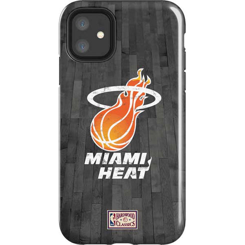 NBA Miami Heat Hardwood Classics iPhone 11 Impact Case
