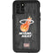 NBA Miami Heat Hardwood Classics iPhone 11 Pro Waterproof Case
