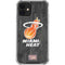 NBA Miami Heat Hardwood Classics iPhone 12 Clear Case