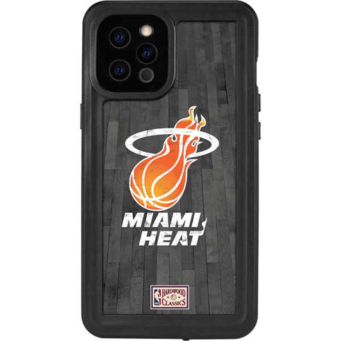 NBA Miami Heat Hardwood Classics iPhone 12 Pro Max Waterproof Case