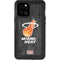 NBA Miami Heat Hardwood Classics iPhone 12 Pro Max Waterproof Case