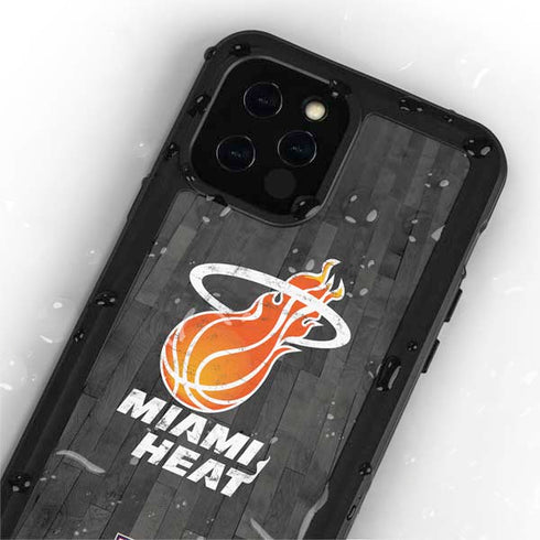 NBA Miami Heat Hardwood Classics iPhone 12 Pro Waterproof Case