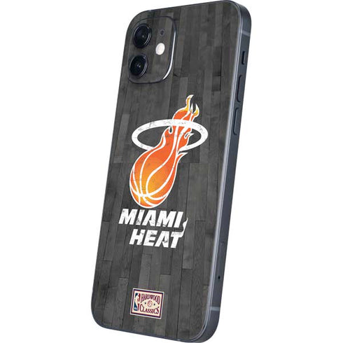 NBA Miami Heat Hardwood Classics iPhone 12 Skin