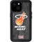 NBA Miami Heat Hardwood Classics iPhone 13 Mini Waterproof Case