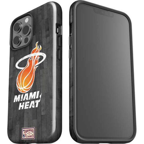 NBA Miami Heat Hardwood Classics iPhone 13 Pro Max Impact Case