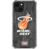 NBA Miami Heat Hardwood Classics iPhone 14 Plus Clear Case