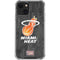 NBA Miami Heat Hardwood Classics iPhone 15 Plus Clear Case