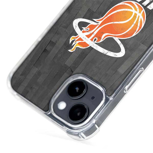NBA Miami Heat Hardwood Classics iPhone 15 Plus MagSafe Case