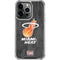 NBA Miami Heat Hardwood Classics iPhone 15 Pro Clear Case
