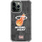 NBA Miami Heat Hardwood Classics iPhone 14 Pro Max Clear Case