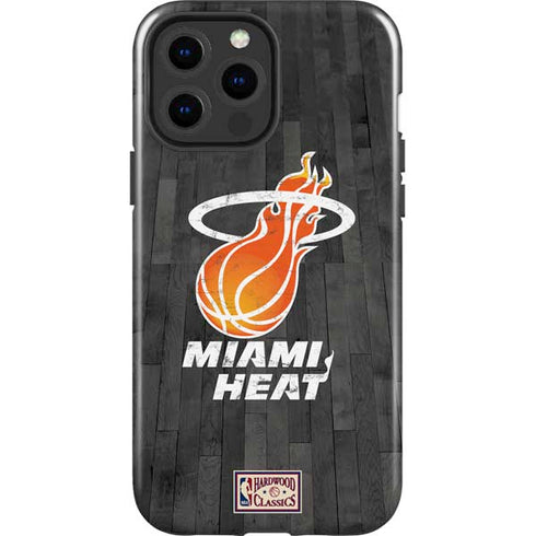 NBA Miami Heat Hardwood Classics iPhone 15 Pro Max Impact Case
