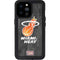 NBA Miami Heat Hardwood Classics iPhone 14 Pro Max Waterproof Case