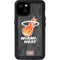 NBA Miami Heat Hardwood Classics iPhone 15 Plus Waterproof Case