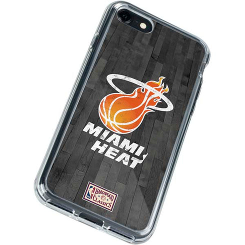 NBA Miami Heat Hardwood Classics iPhone SE (2nd & 3rd Gen) Clear Case