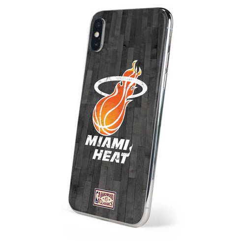 NBA Miami Heat Hardwood Classics iPhone X Skin