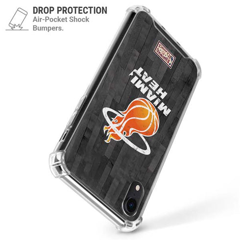 NBA Miami Heat Hardwood Classics iPhone XR Clear Case