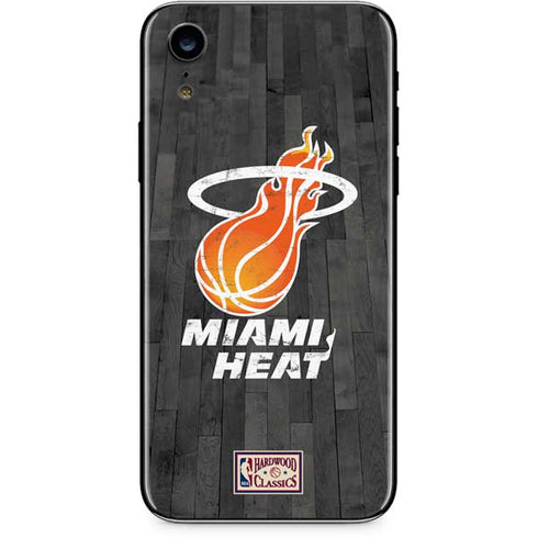 NBA Miami Heat Hardwood Classics iPhone XR Skin