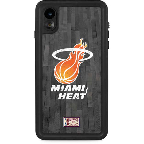 NBA Miami Heat Hardwood Classics iPhone XR Waterproof Case
