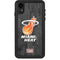 NBA Miami Heat Hardwood Classics iPhone XR Waterproof Case