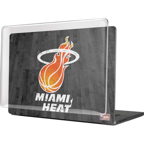 NBA Miami Heat Hardwood Classics MacBook Pro 16in (2021-25) Case plus Skin